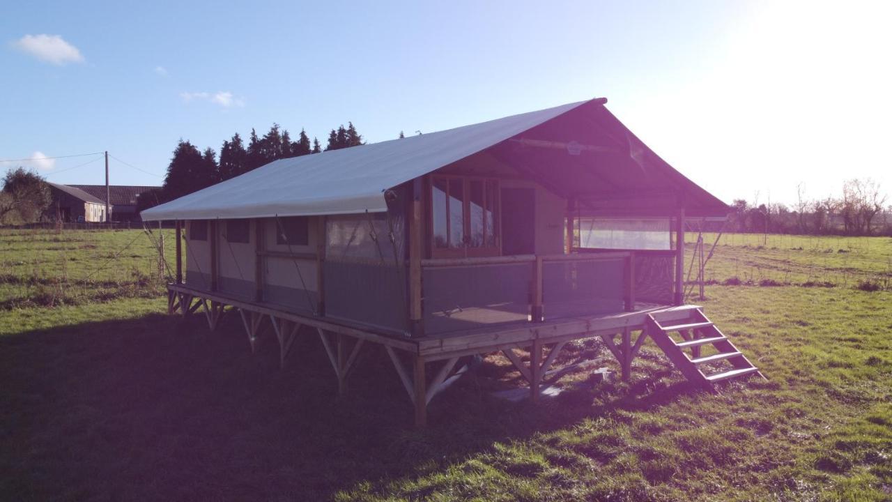 Camping A La Ferme - Hebergements Insolites Cerisy-la-Foret Luaran gambar