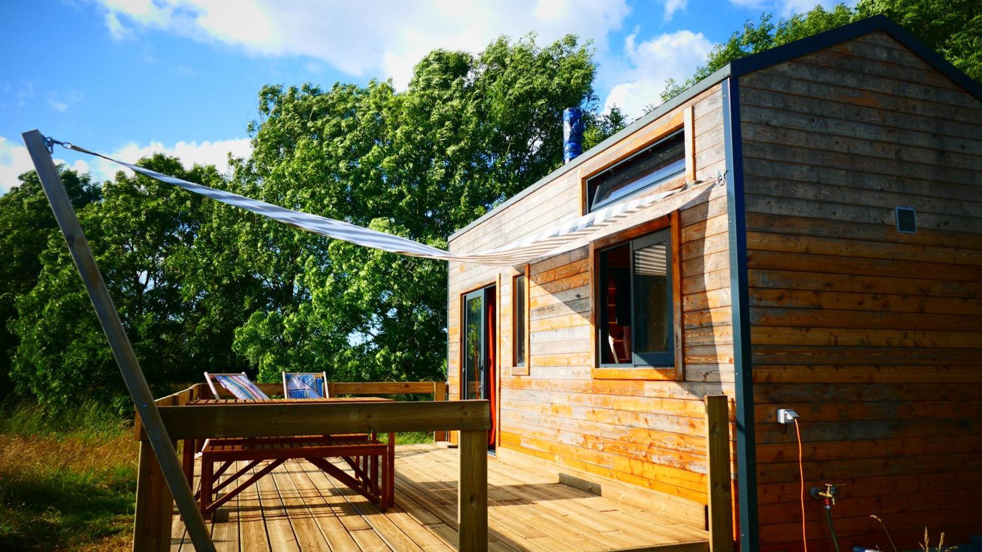 Camping A La Ferme - Hebergements Insolites Cerisy-la-Foret Luaran gambar